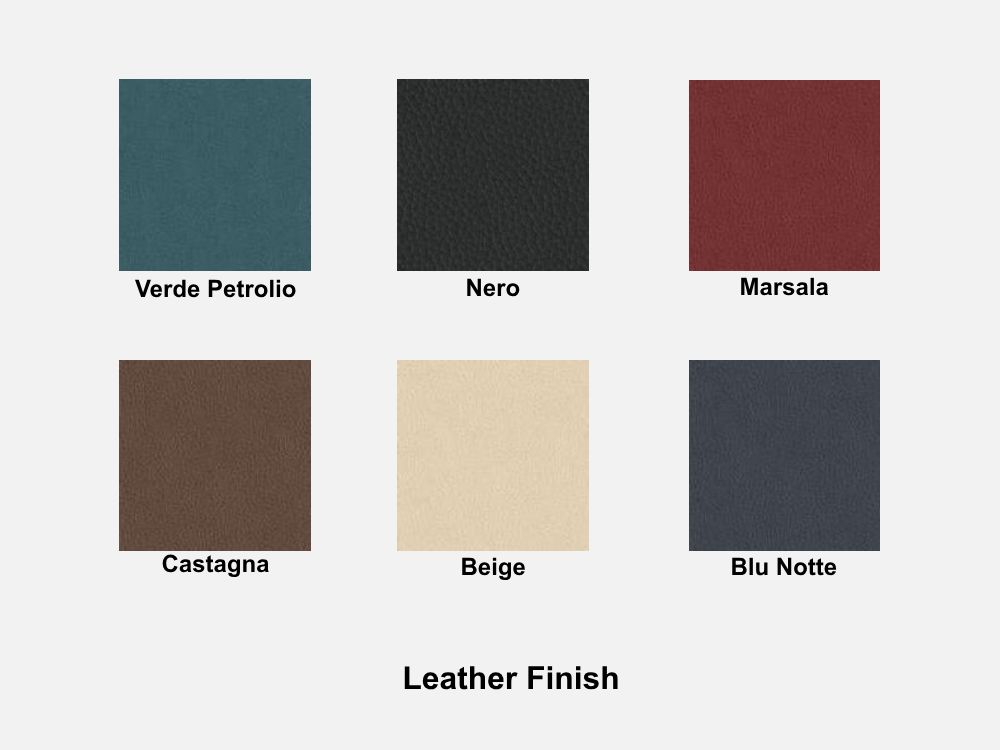 Yoga Leather Finishes