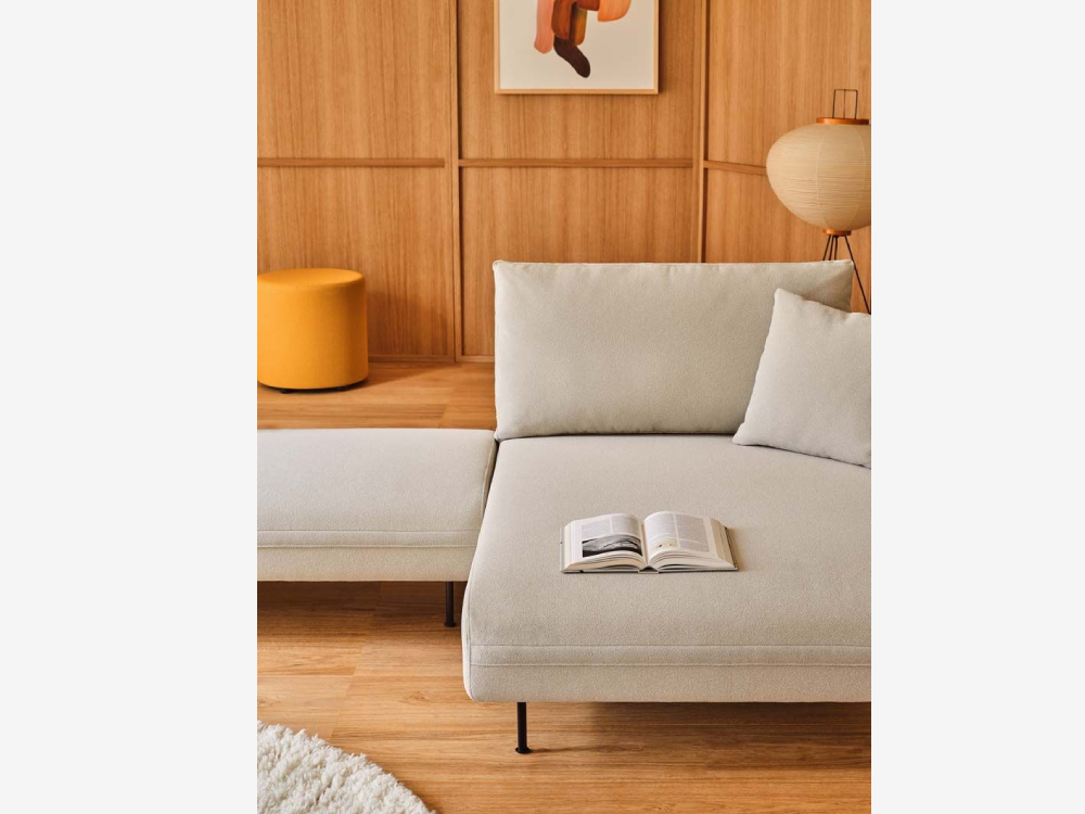 Cielo Modern Work Sofa With Optional Arm 16