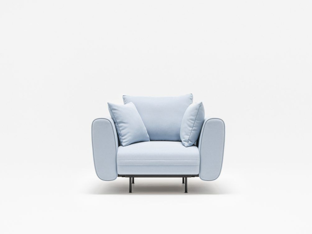 Cielo Modern Work Sofa With Optional Arm 23
