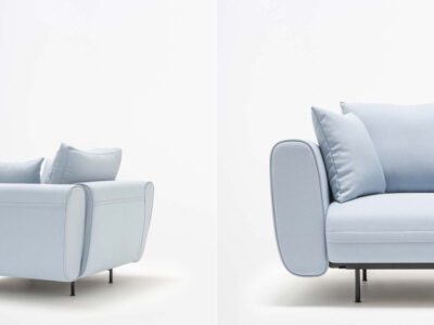 Cielo Modern Work Sofa With Optional Arm 26