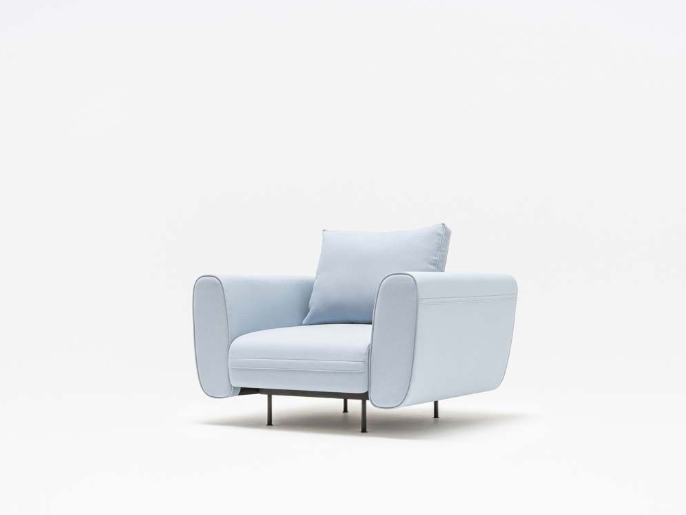 Cielo Modern Work Sofa With Optional Arm 27