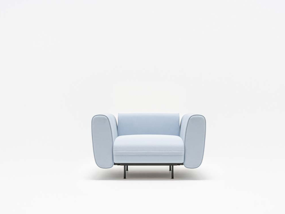 Cielo Modern Work Sofa With Optional Arm 28