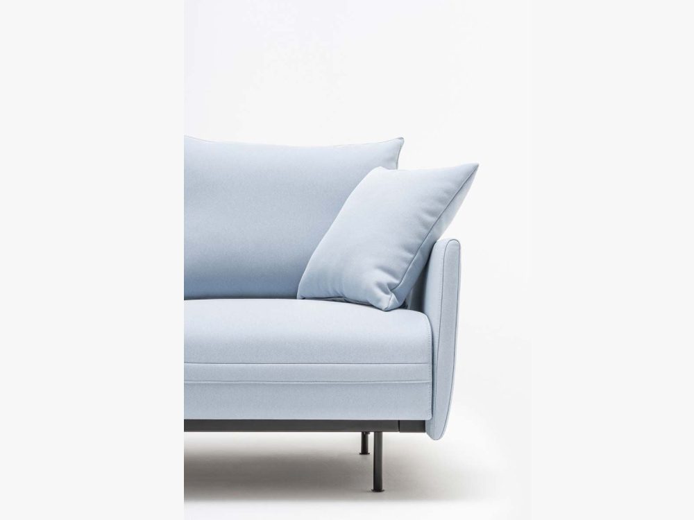 Cielo Modern Work Sofa With Optional Arm 5