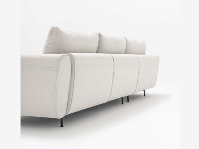Cielo Modern Work Sofa With Optional Arm 9