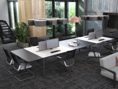 Pino – Back To Back Operational Desk For 2, 4 And 6 Persons 10