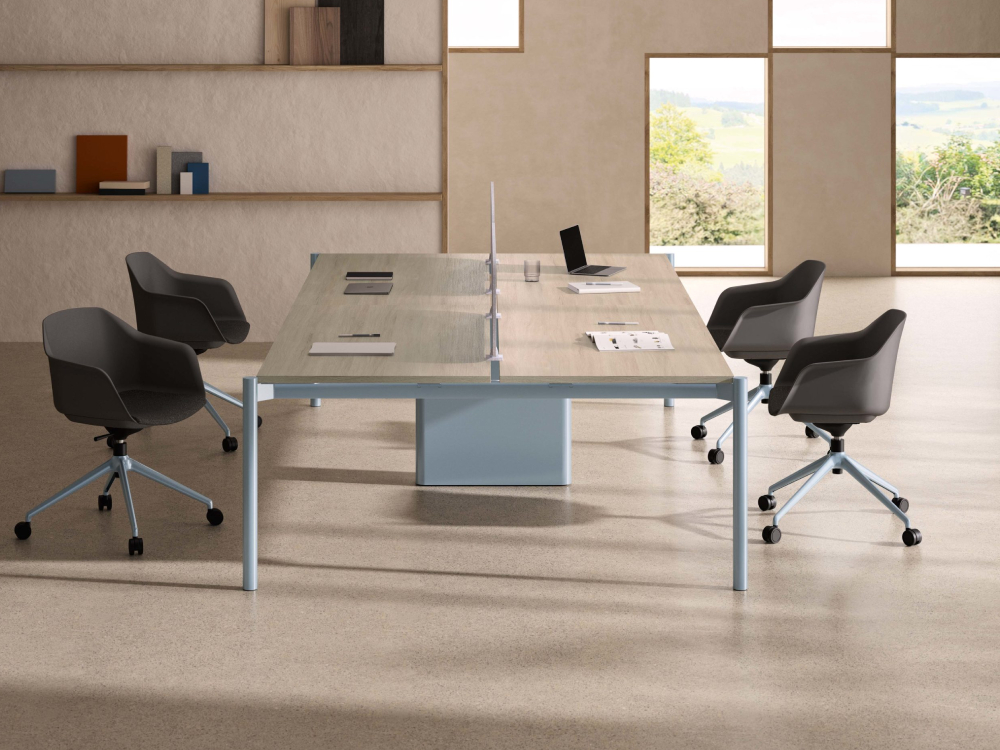 Stefano 1 – Operational Office Desk For 2 And 4 Persons 8
