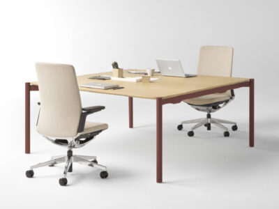 Stefano – Melamine Lacquered Top Executive Desk 6