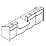 Straight With Dda Access Unit L3276 X D1034 X H1103 Luv31