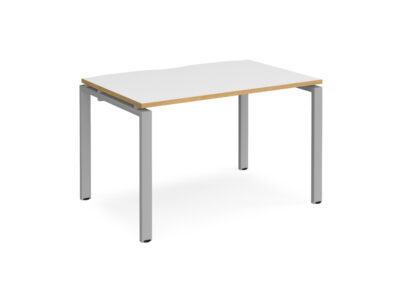 Titian 1 Straight Office Desk With Return 3