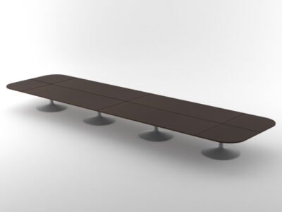 Vittoria 1 – Square And Rectangular Shaped Meeting Table With Multiple Legs 1