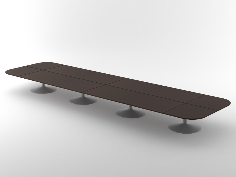 Vittoria 1 – Square And Rectangular Shaped Meeting Table With Multiple Legs 1