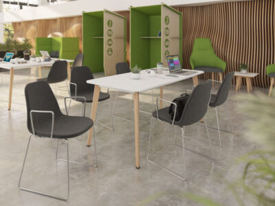 Luigi Square And Rectangular Shaped Meeting Table With Multiple Height 10