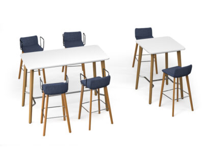 Luigi Square And Rectangular Shaped Meeting Table With Multiple Height 6