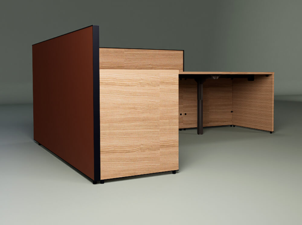 Oriana 2 – Lacquered Straight L And U Shaped Reception Desk With Dda Access 13 Img