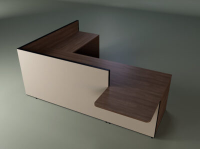 Oriana 2 – Lacquered Straight L And U Shaped Reception Desk With Dda Access 14 Img