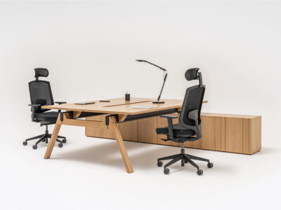 Vincenzo 1 Back To Back Operational Desk With Optional Credenza Unit Main Img