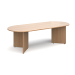 Xante Round, Rectangular, Radial And Boat Shaped Meeting Table With Arrow Head Legs Sketch 3