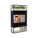 L1200 x D420 x H2000 mm (Grid/AV unit incl. Cable Management)
