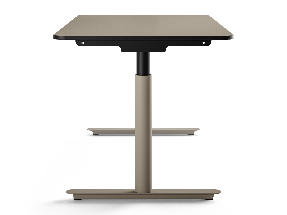 Nuvalia – Height Adjustable Executive Desk With Optional Credenza 01