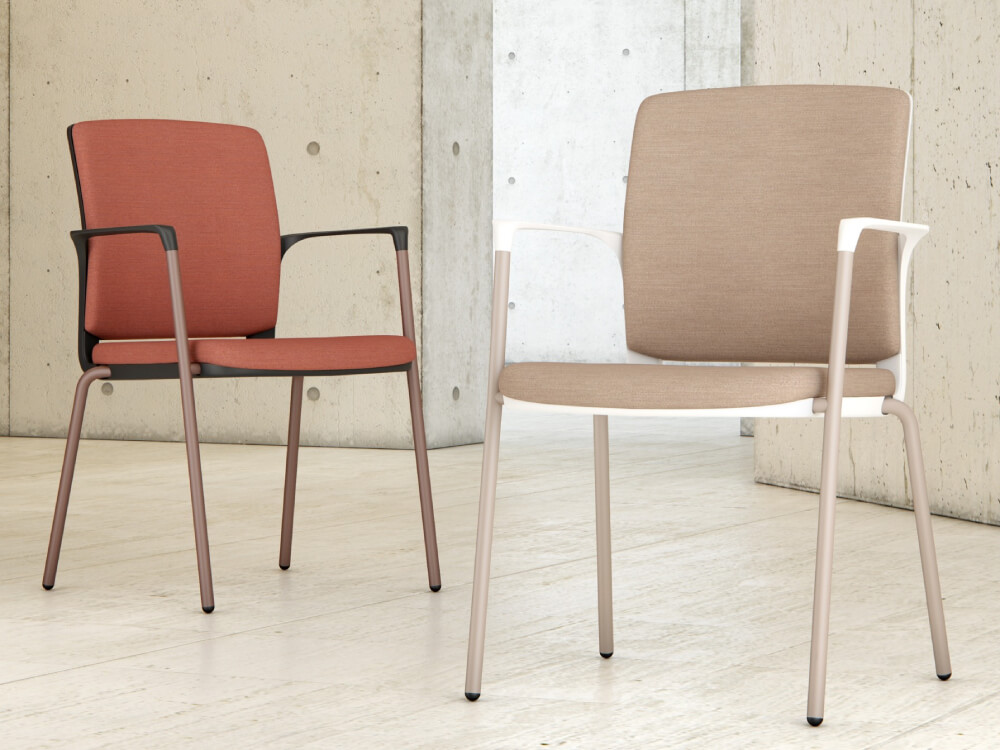 Amy Multi Purpose Chair With Upholstered Seat 2
