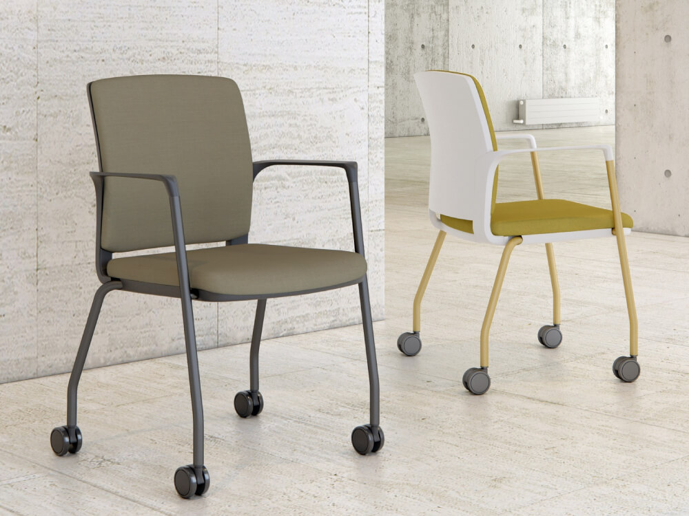 Amy Multi Purpose Chair With Upholstered Seat 4