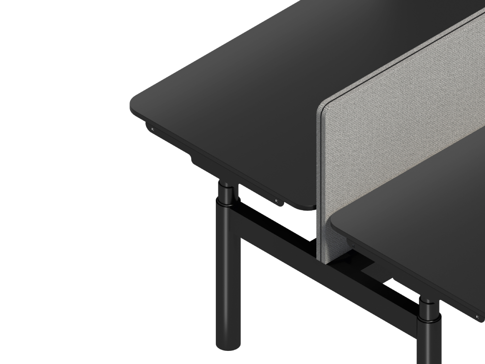 Nuvalia 1 – Back To Back Height Adjustable Operational Office Desk For 2, 4 And 6 Persons 01