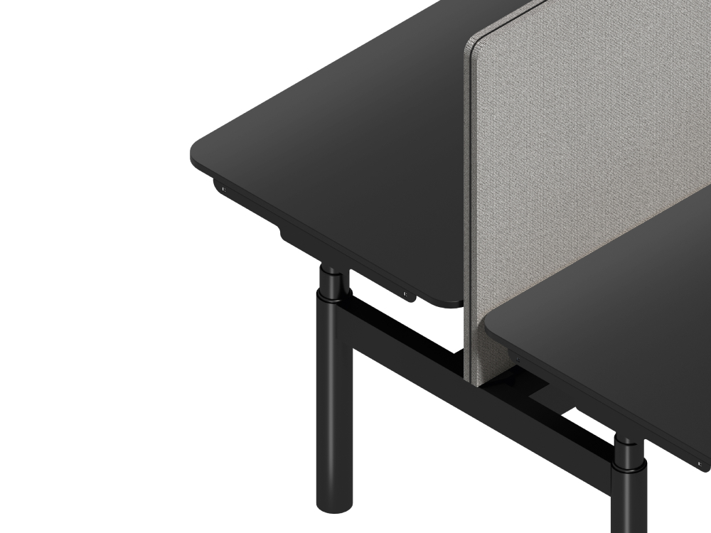 Nuvalia 1 – Back To Back Height Adjustable Operational Office Desk For 2, 4 And 6 Persons 02