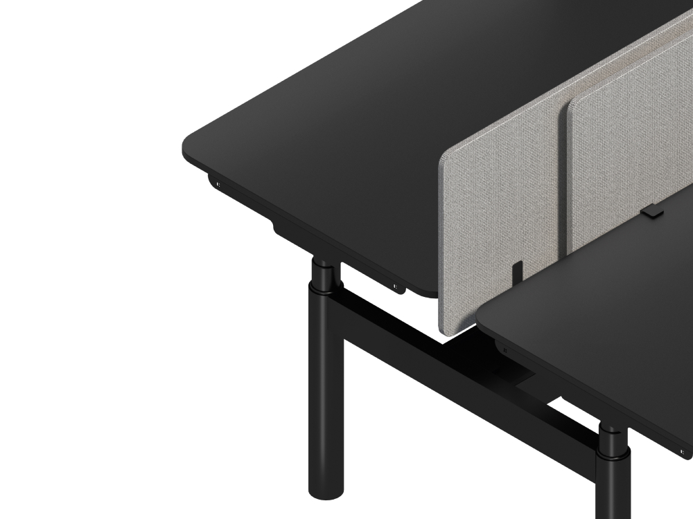 Nuvalia 1 – Back To Back Height Adjustable Operational Office Desk For 2, 4 And 6 Persons 03