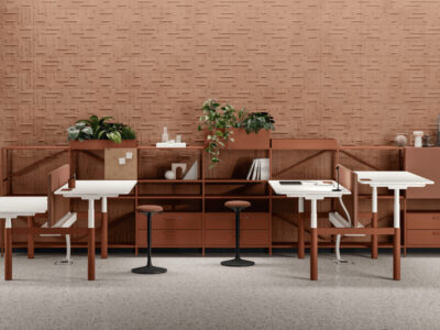 Nuvalia 1 – Back To Back Height Adjustable Operational Office Desk For 2 4 And 6 Persons Main Image