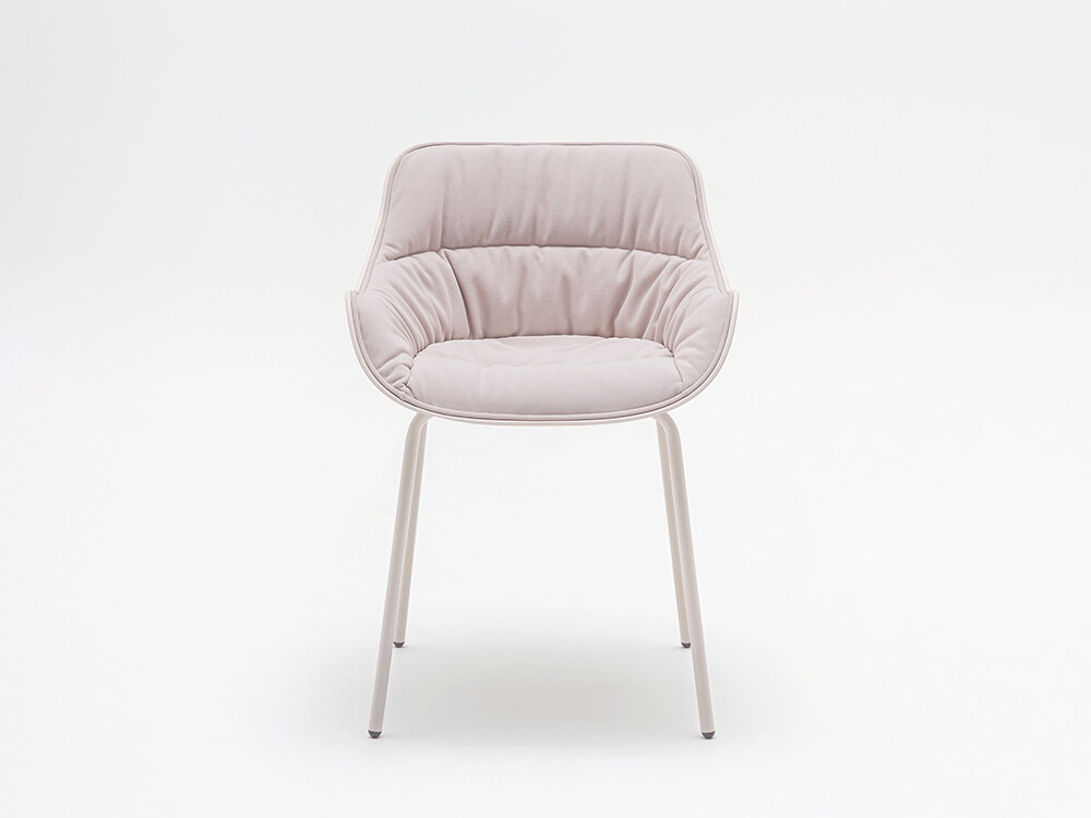 Maanami Soft Seating Chair With Draped Cushion 3