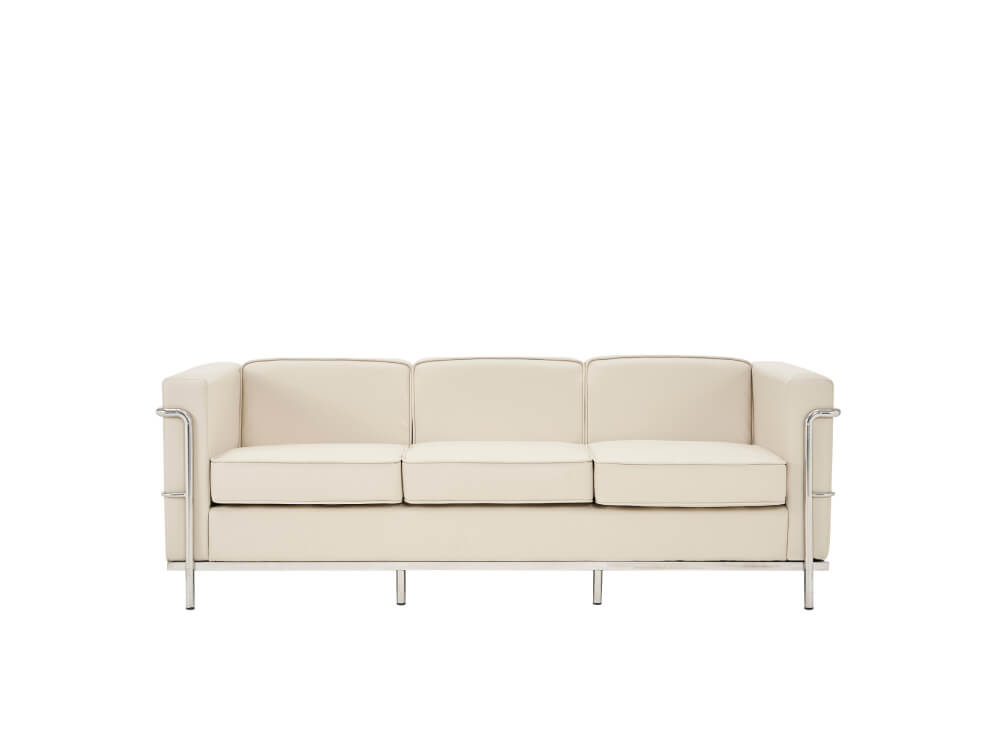 Birdie One Two And Three Seater Sofa With Stainless Steel Frame Ivory 12