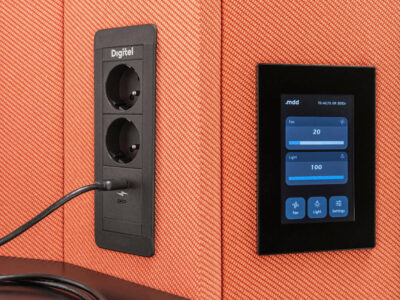 Capo One And Four Person Acoustic Phone Booth With Ventilation 02 Img 2