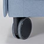 Black Swivel Castors