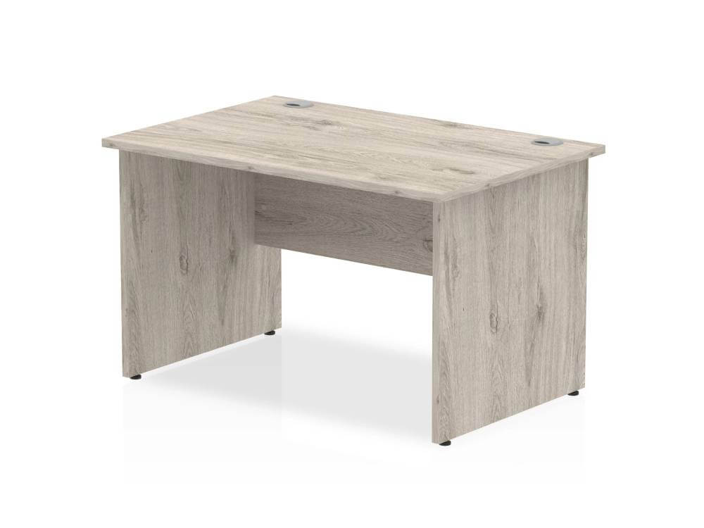 Etta 9 Straight Desk With Panel Leg 09