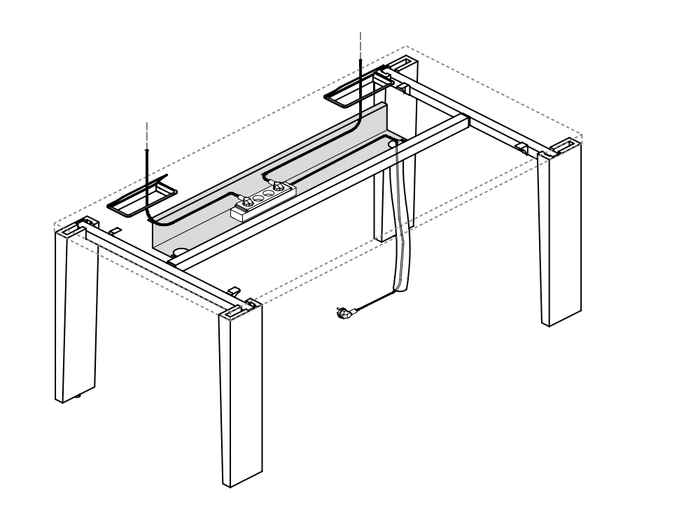 Skylar 1 Cable Management
