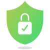 Gradient Shield With Padlock Check Mark